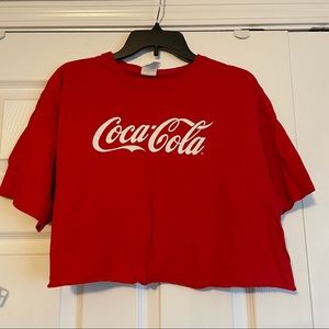 Vintage Cropped Coca-Cola Tee